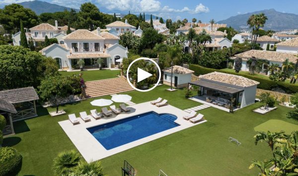 New Video - Magnificent 5 Bedroom Villa with sea views in El Paraiso