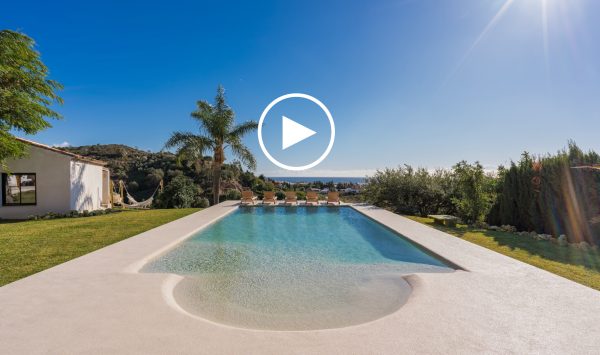 New Video - Hidden Gem in the Mountains of Estepona: Stunning 6-Bedroom Villa with Panoramic Sea Views